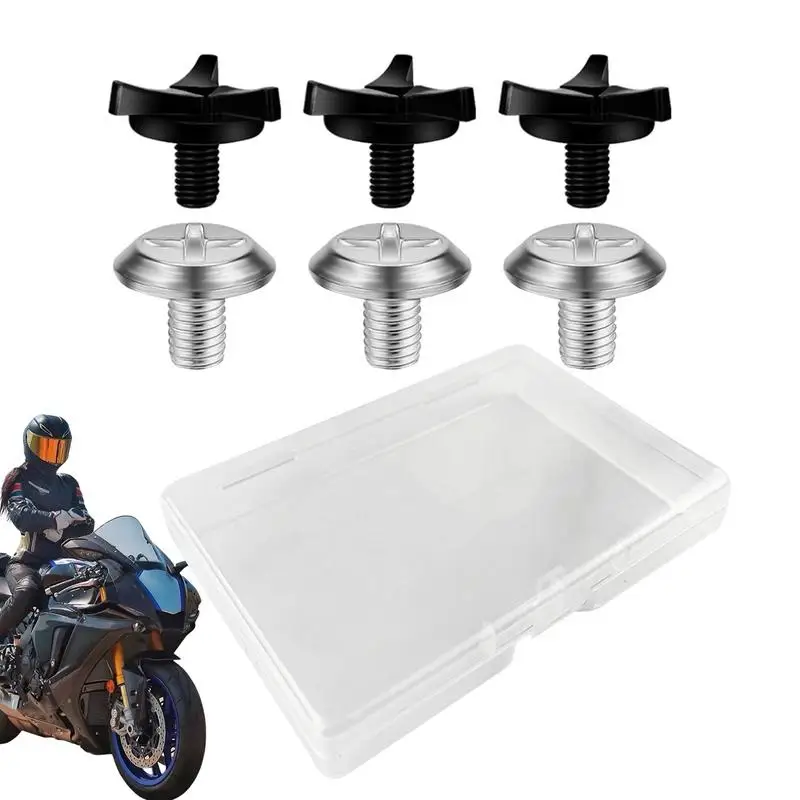 Motocross Hat Accessories Screws Special Screw for Off Roads Helmet Aluminum Helmet Visor Screws Motorcycle Helmet Screws