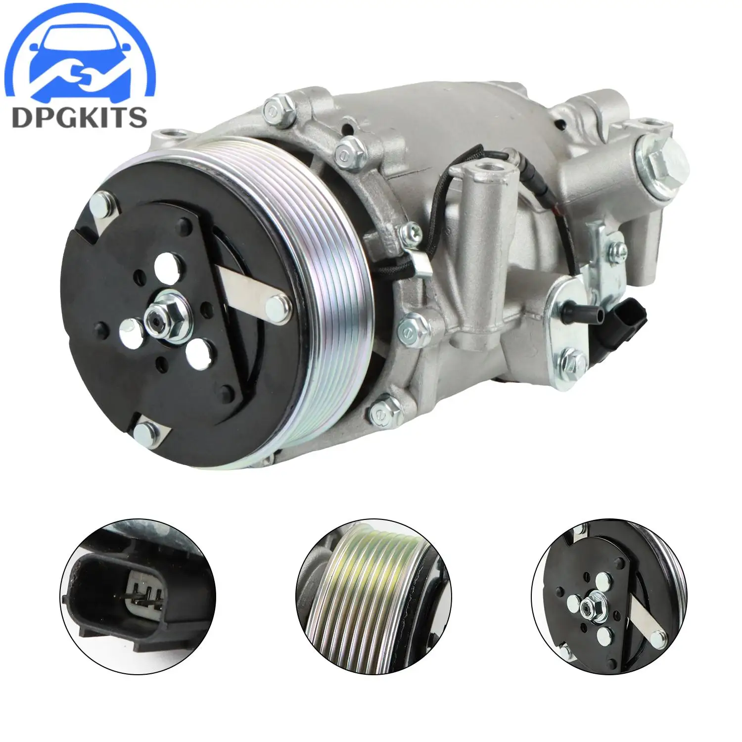 1pc 38810RWCA03 5512639 6512712 CO 4920AC Air Conditioning Compressor For 07-14 Honda Civic CR-V 07-15 Acura ILX RDX 2.3L 2.4L