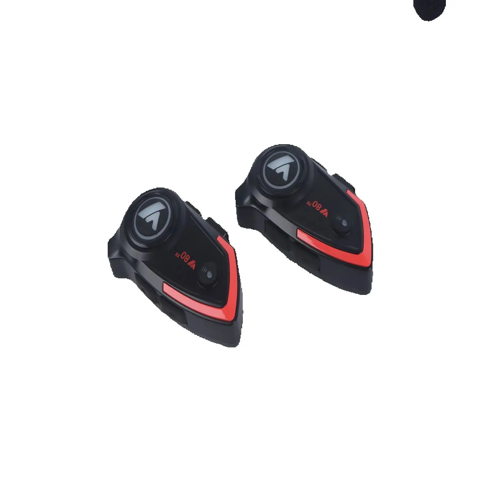 Y80-2x Motorcycle Intercom Hard Microphone For Motorbike Helmet Headset BT 5.0 IPX6