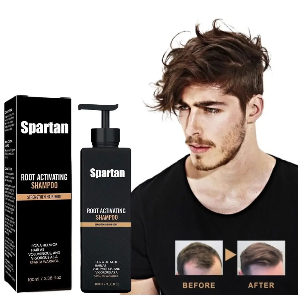 

100ml Spartan Root Activator Shampoo Hair Conditioner Anti Hair Loss Oil Control Relieves Itching And Dandruff Nourish The Scalp