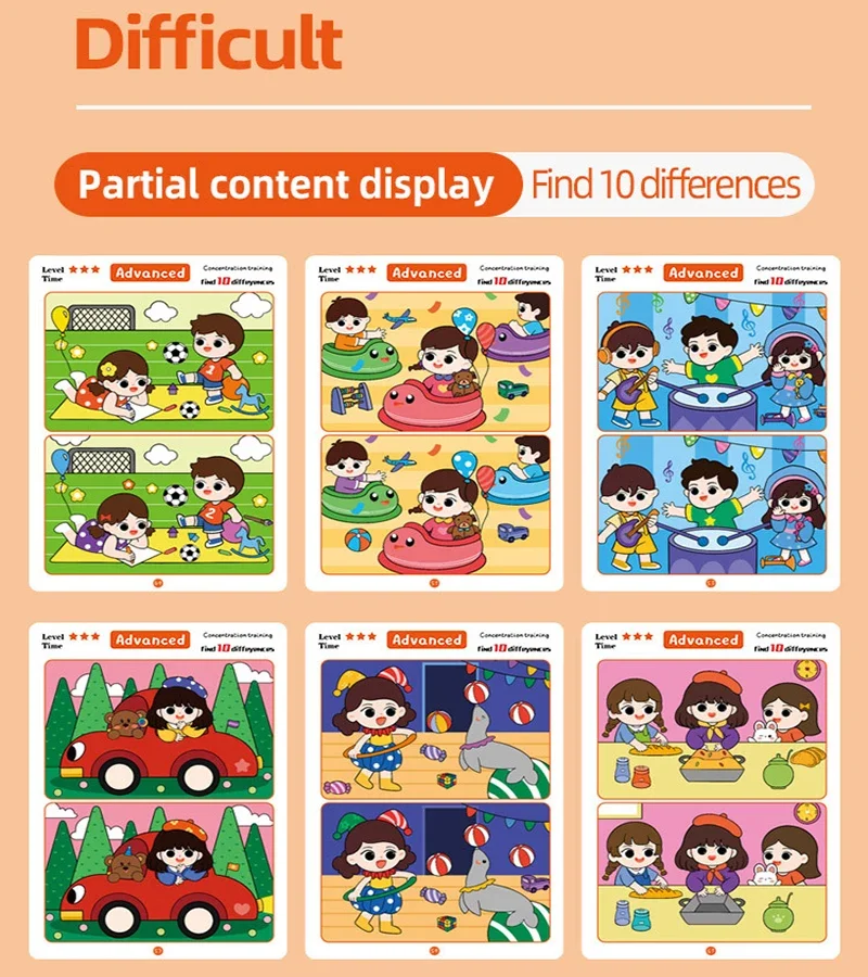 Finding Game An Educational Fault: Reusable Wiping Paper for Focus and Attention Training English Cards