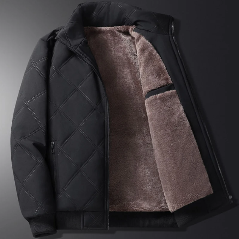 جديد Xiaomi سترة خارجية للرجال موضة الشتاء مبطن سميكة يندبروف الدافئة عادية ركاب سترة قطن معطف الرجال بلايز