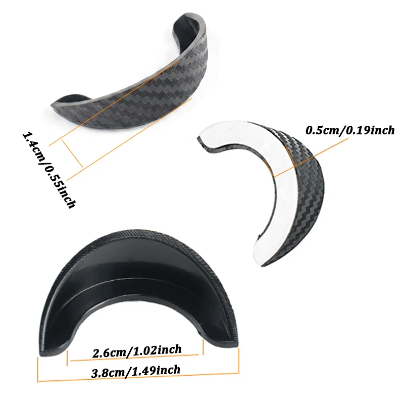 Self-adhesive Car Reversing Camera Rain Cover Waterproof Protective Car Camera Cover in-vehicle Camera Sun Shade Rain Shield view 6