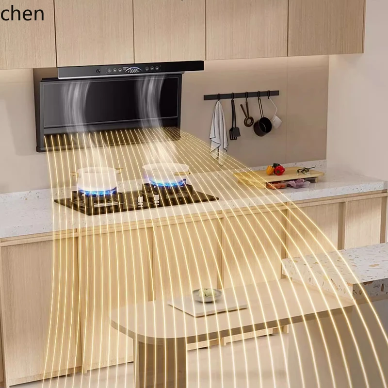 HXL range hood top side double suction frequency conversion 7 character range hood