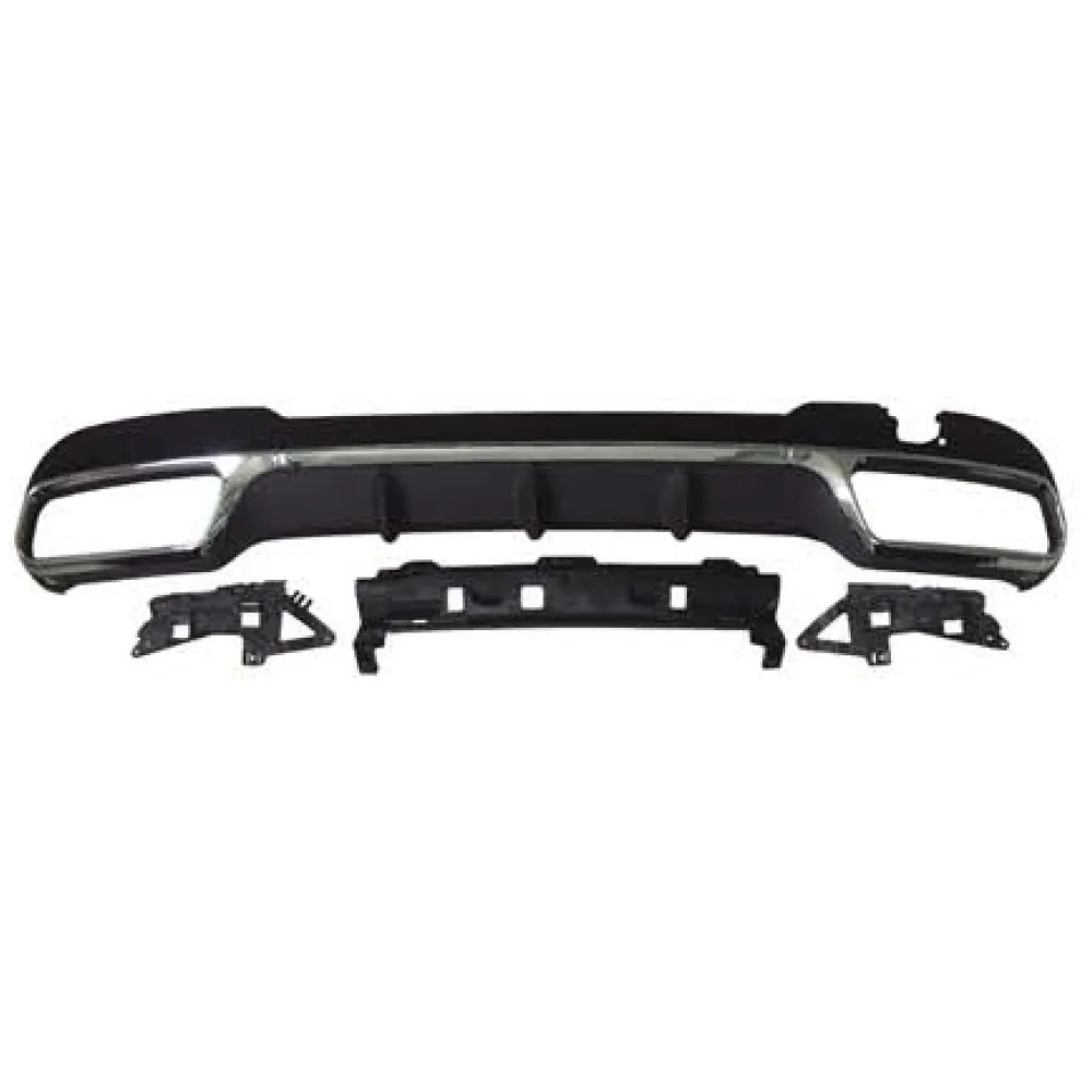 

Suitable for Mercedes-benz E-Class W212 E63 rear diffuser silver E63 AMG rear lip