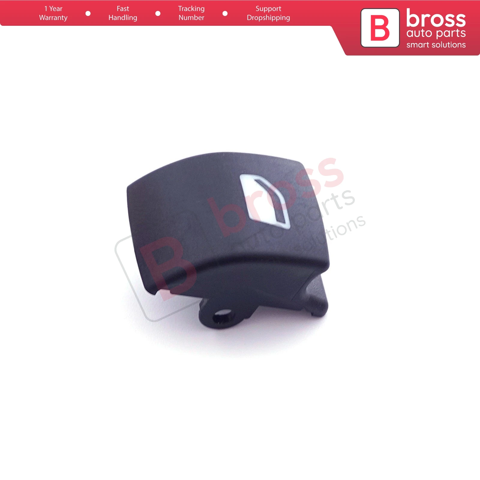 Bross BDP1042 Electric Power Master Window Switch Button  Cover Front Left Driver Side 6554QA 6554PZ For Peugeot 207 2006-2014