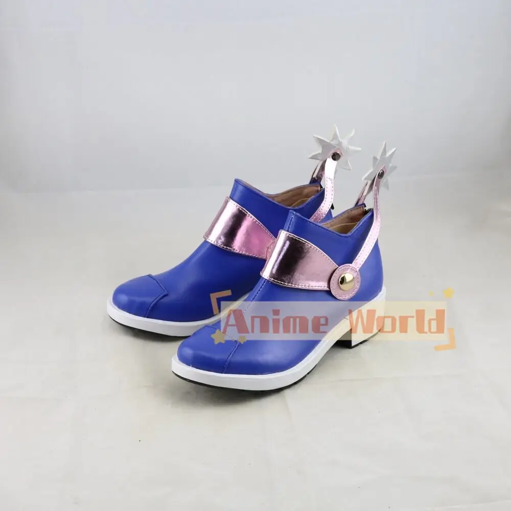 Scarpe Cosplay Le Bizzarre Avventure di JoJo STAHLKUGELLAUF Johnny Joestar Schuhe Costume di Carnevale di Halloween Personalizza