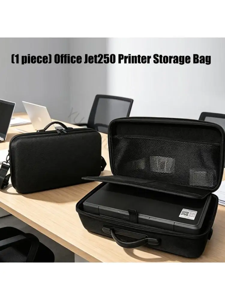 96BA Durability Printer Carrying Bag Compatible for OfficeJet 250 Jet258 Jet200 Printers Lightweight and Portable Case