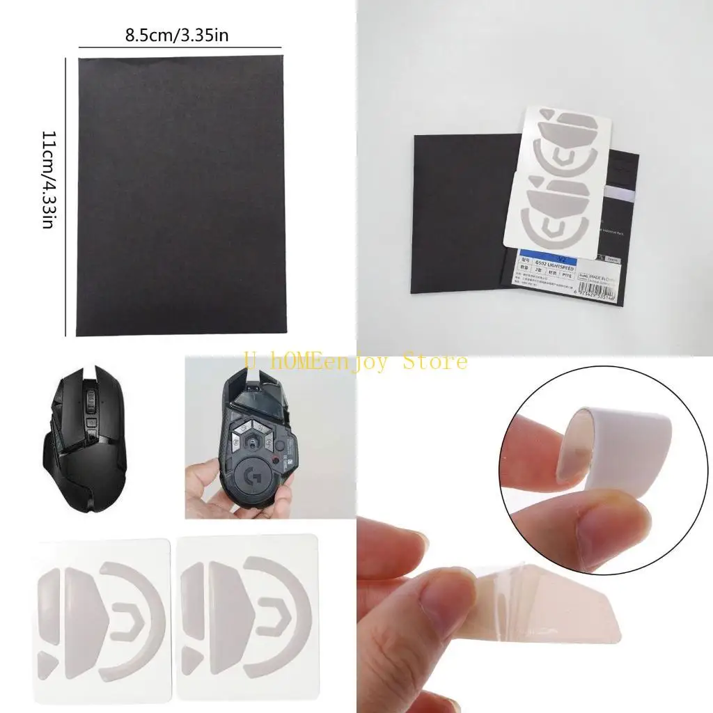 B0KF 2 Sets Gaming Mouse Feet Mouse Skate For G502 LIGHTSPEED Mice