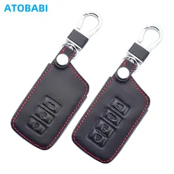 Leather Car Key Case For Lexus ES350 ES300h GS350 IS200T IS350 LX570 NX200 NX300 NX300h RC200t RX350 RX450h Remote Fob Cover Bag
