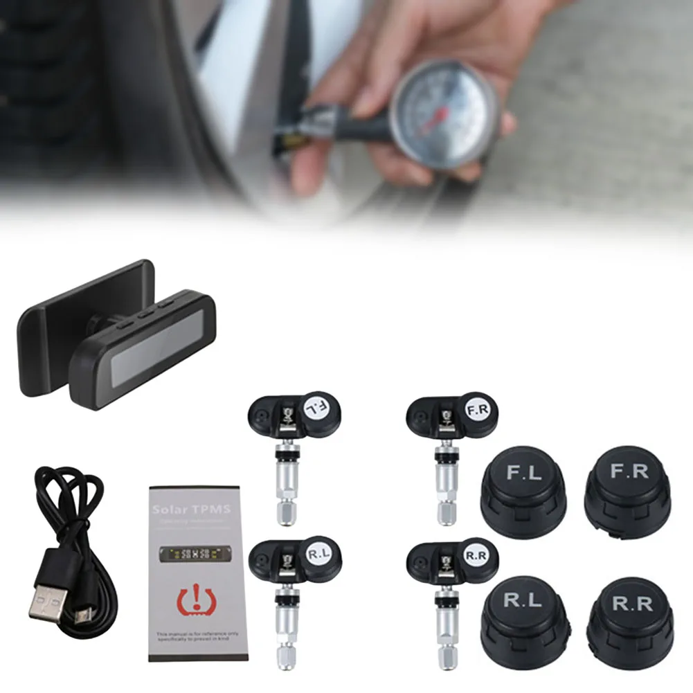 

Smart Auto Tyre Pressure Monitors Tire Pressure Monitors With 4 External Sensors Car Supplies