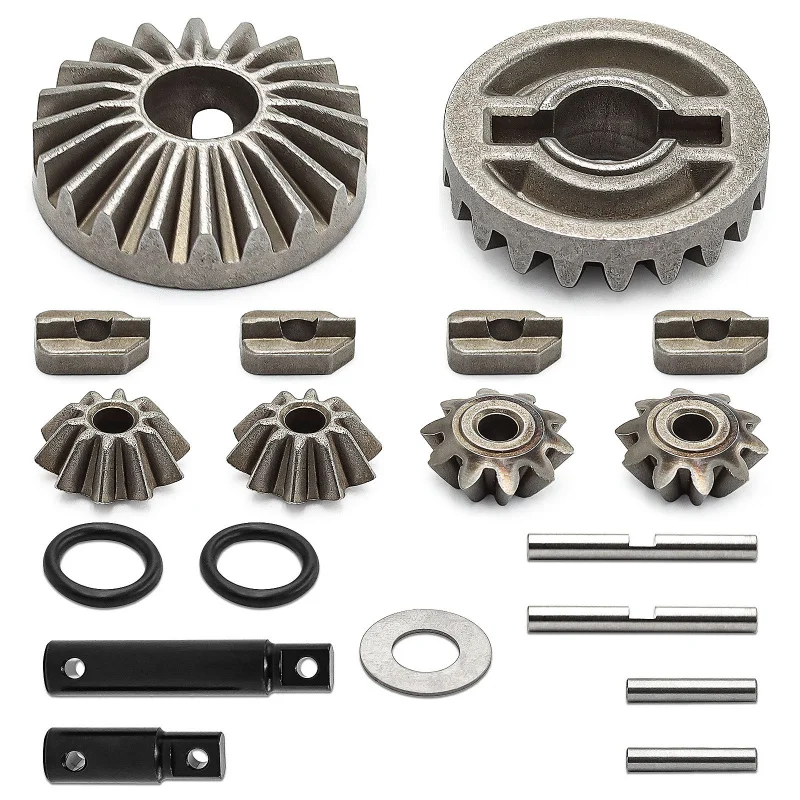W222 Heavy Duty Alloy Steel Differential Gear Set #8989 for TRAXXAS SmallX 2.0 Maxx Slash RC Car Upgrade Parts