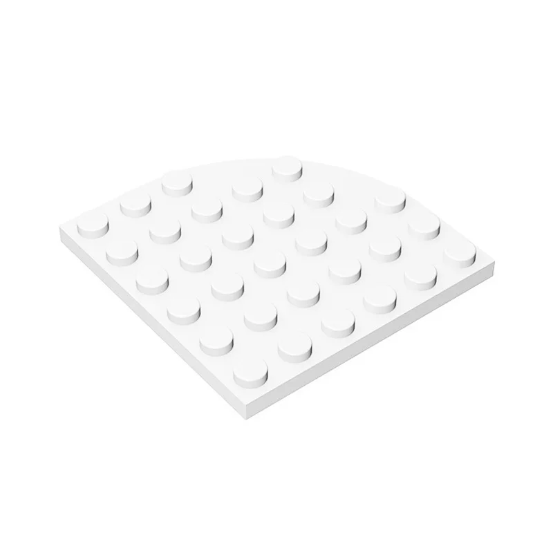 10 Stück 6003 Platte 6x6 Runde Ecke Baustein-Spielzeug Kompatibles Zubehör DIY MOC High-Tech-Geschenk – Detail 5