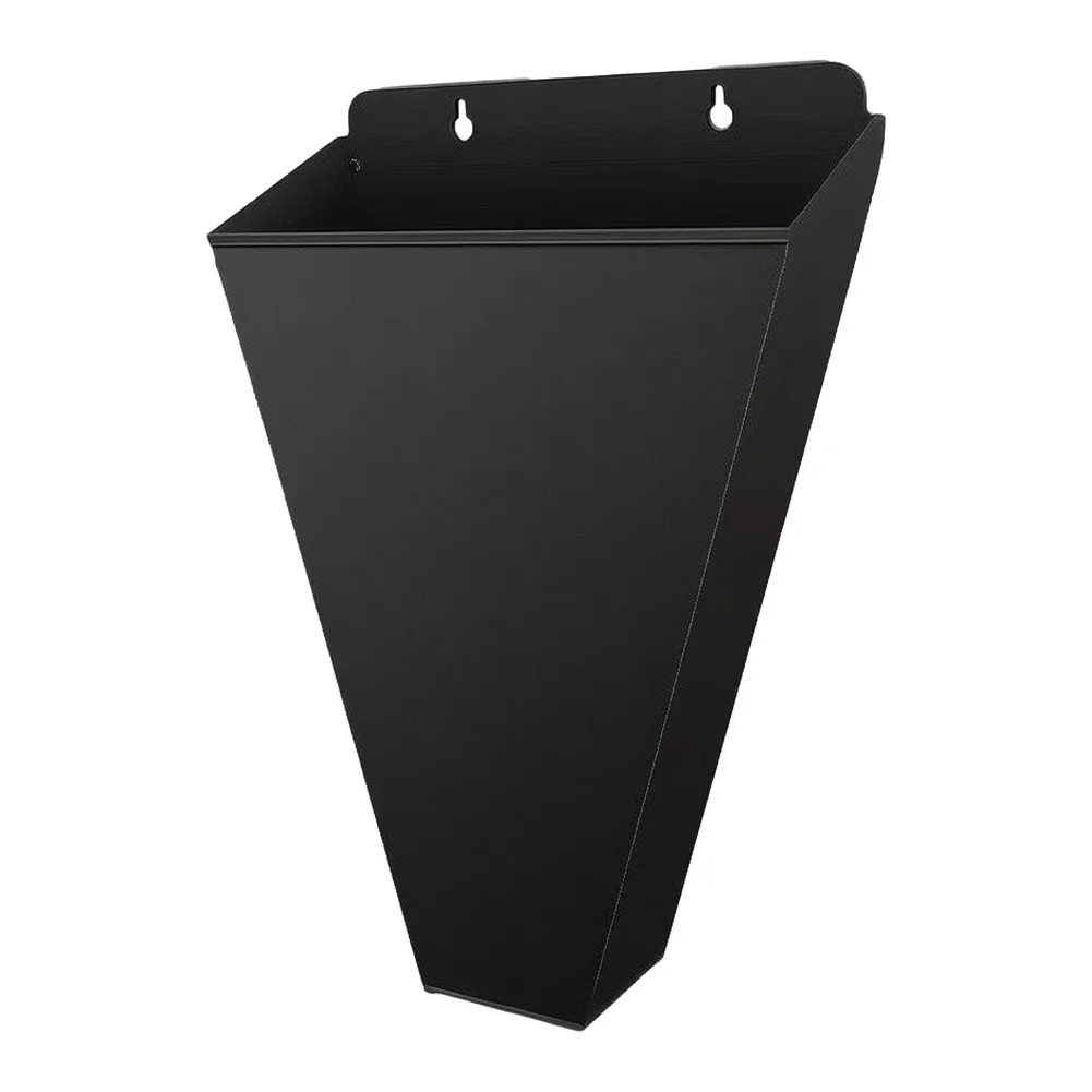 Poultry Killing Cone Flat Back Style for Wall Mounting For Farm Butchering Tool Easy Clean Black Steel Up to 8 lbs 1100g