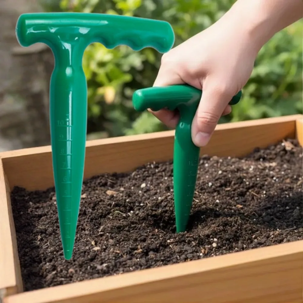 Handheld Garden Plastic Hole Puncher Lightweight Digging Planting Seed Sowing Accessory for Fast Digging Planting Seed Starter