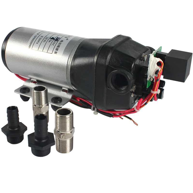 

RV 12V 10L RV water pump with pressure switch self-priming silent pump for camping travel trailer boats