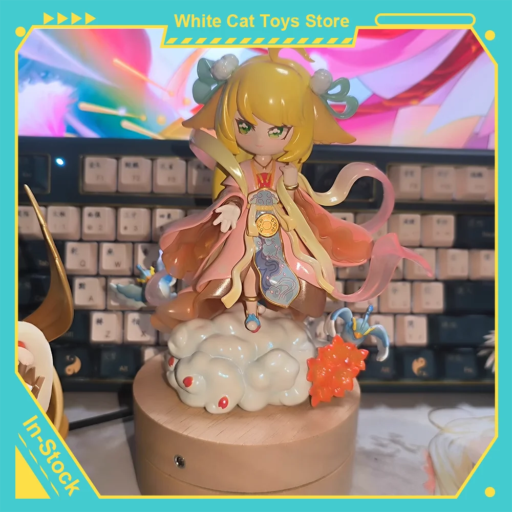 

Tushan Honghong Xianyun Nongqiao Huyao Xiaohongliang Action Figure Q Ver. Model Toy Doll Statue Home Decor Children Toy Gifts