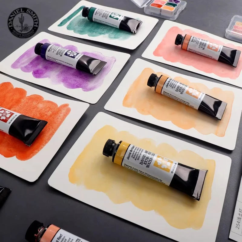 DANIEL SMITH 2025 nowy 6 kolorów pigment akwarelowy kolor skóry/rif koralowy różowy artystyczny akwarela materiały artystyczne — zdjęcie produktu 3