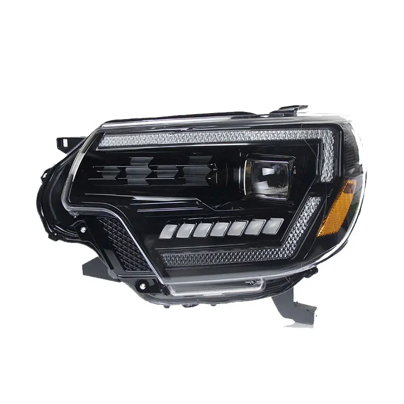 Car Front Headlight For Toyota Tacoma Headlights 2012 - 2015 Tacoma LED Headlight LED DRL Project Lens Dynamic turn signal