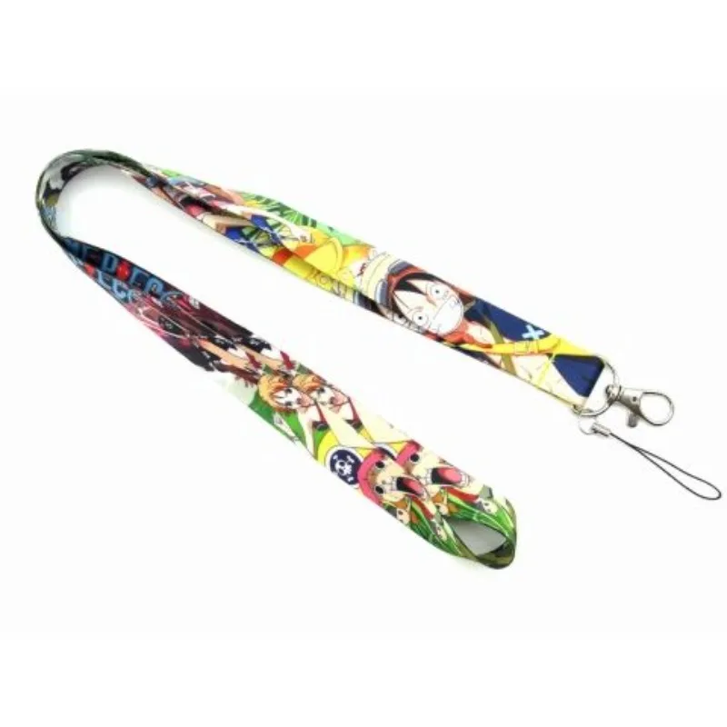 One Piece Luffy Roronoa Zoro Long Lanyard High-Value Cartoon Print Creative Unisex All-Match Simple Neck-Hanging Phone Strap - view 4