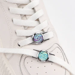 Luxury Nebula Gem Shoelaces Charms Diamond Shoe Charms Buckle Shoelace Decorations Sneakers for AF1 Kits Shoes Accessories