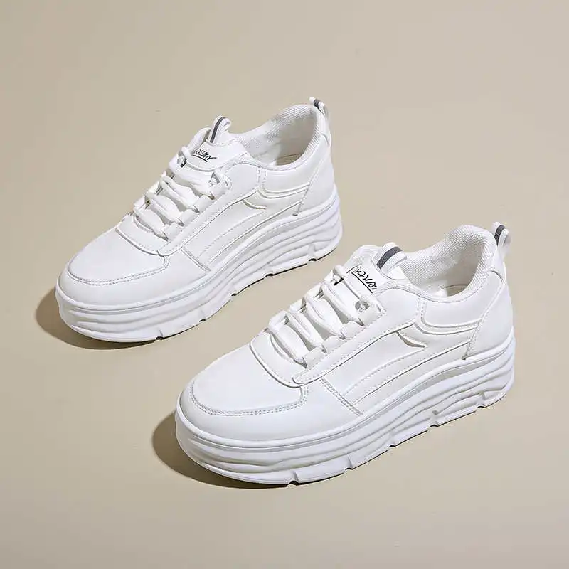 36 Chunky Boots Luxury Brand Designer White Casual Sneakers Shoes High Top Sneakers Women Sport Baskettes High-level