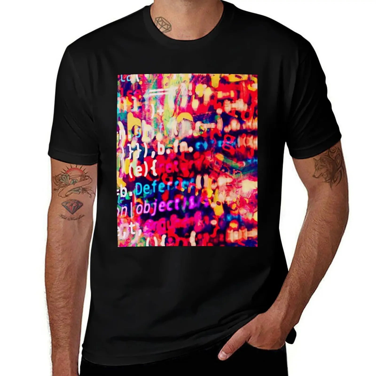 ENCRYPTION T-Shirt Tough Fabric Work Tee T-Shirt