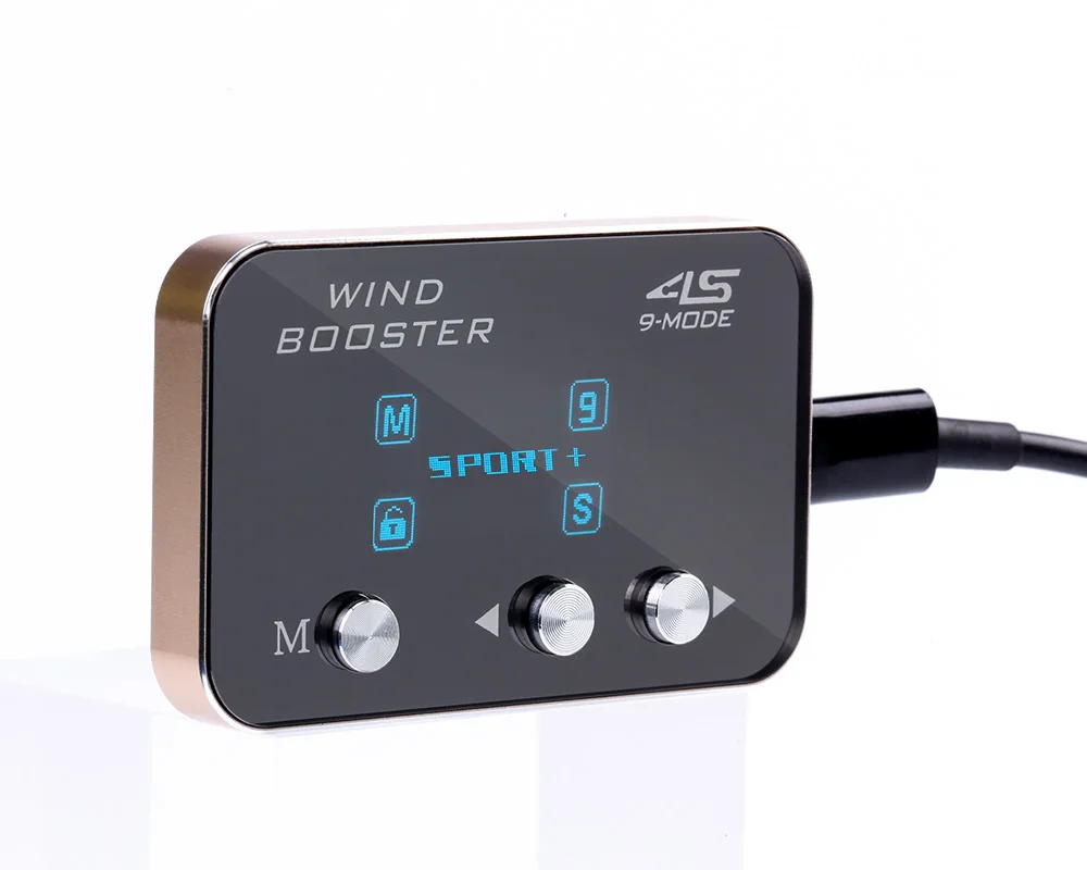 

Интеллектуальный контроллер вождения WINDBOOSTER 4S подходит для всех автомобилей, контроллер дроссельной заслонки для пикапа Navara