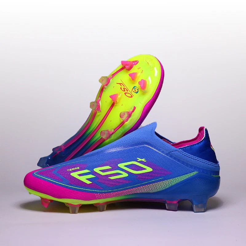 المسامير الطويلة أحذية كرة القدم للرجال الشباب FG التدريب المهني رصع سريع كرة القدم المرابط عدم الانزلاق أحذية كرة القدم للرجل 39-45 #6