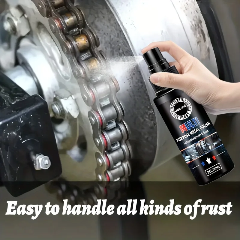 100ML Car Metal Refresh Protection Spray, Designed for Undercarriage Exhaust Pipes,Anti-Rust Coating Sealant,Corrosion Resistant