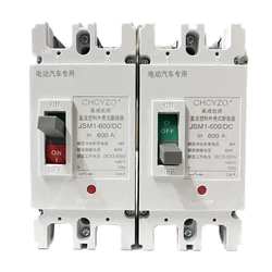 Molded Case Circuit Breaker 300A 400A 500A 600A DC Circuit Breaker For Photovoltaic Solar Battery System RV Battery System