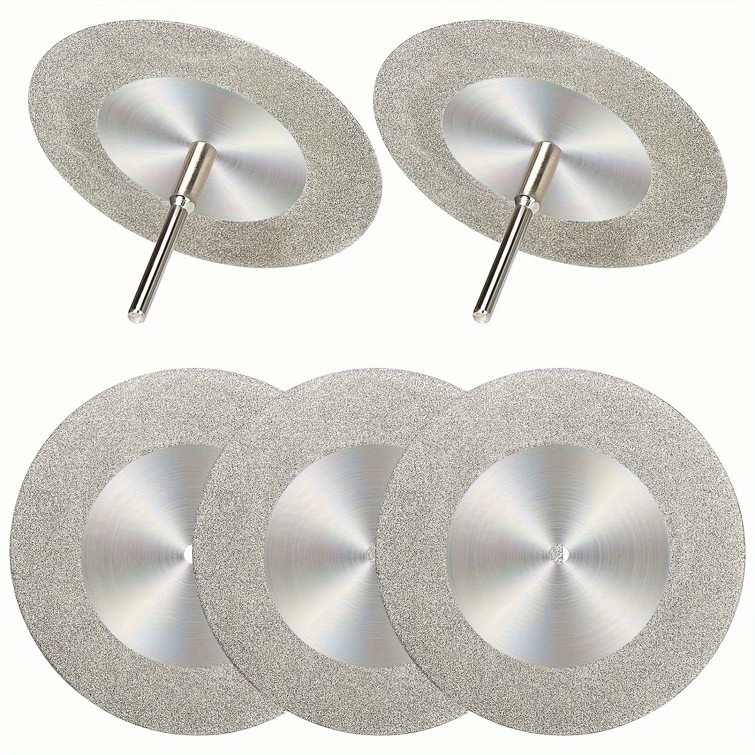 5-Piece Ultra-Thin 1mm Diamond Coated Cutting Wheel, Suitable for Cutting Tiles, Glass, Bottles, and Stone