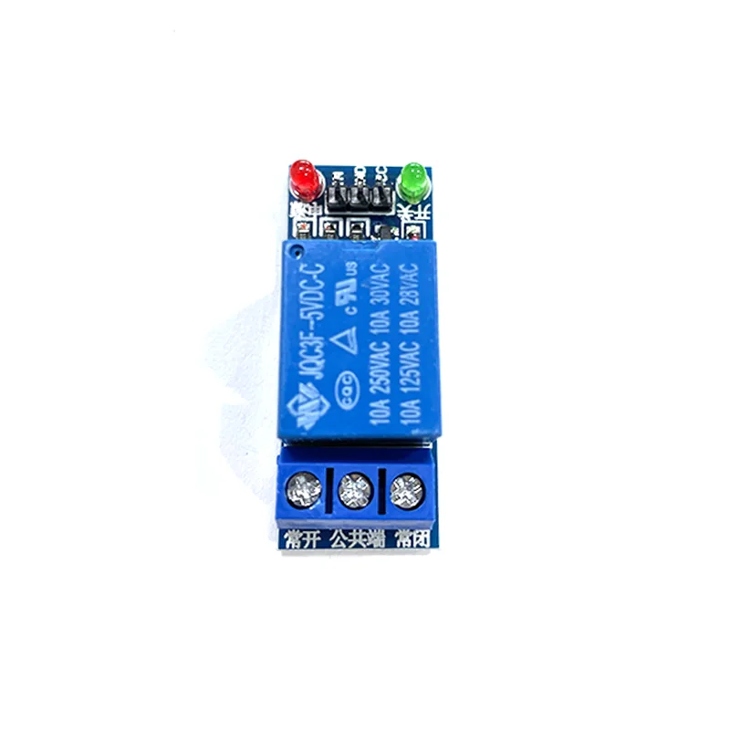 50 peças módulo de relé de 1 canal 5v/12v/24v com luz indicadora de placa de expansão de relé de baixo nível