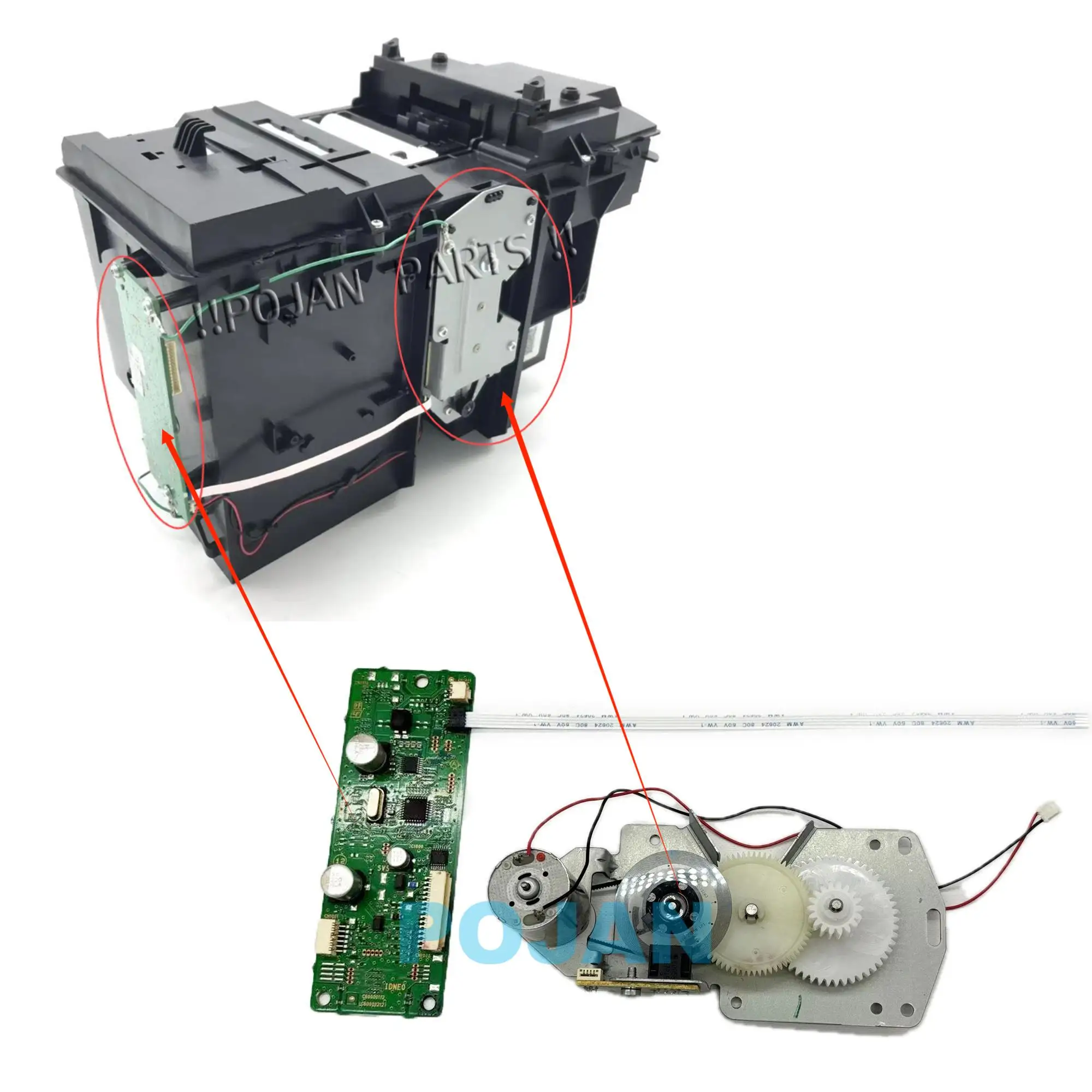 Choose CR357-67025 Service Station Or Encoder Disk CM751-8002 Or Sponge PAD For Designjet T920 T1500 T2500 T930 T2530 T3500 #727