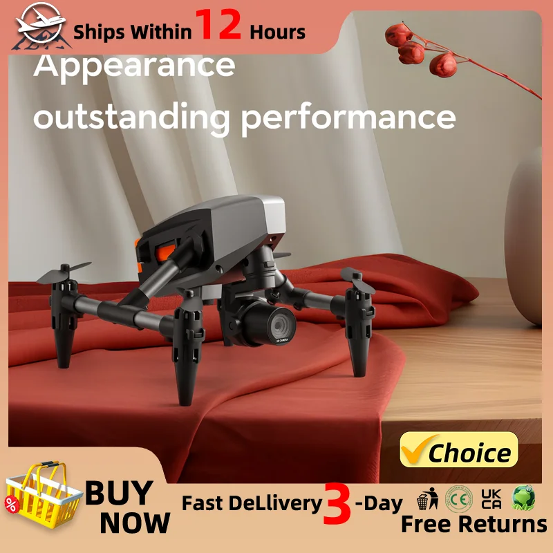 2024 New Mini Alloy Shell Drone XD1 Aerial Photography Four Axis Aircraft Remote Control Toy Aircraft Optical Flow Drone