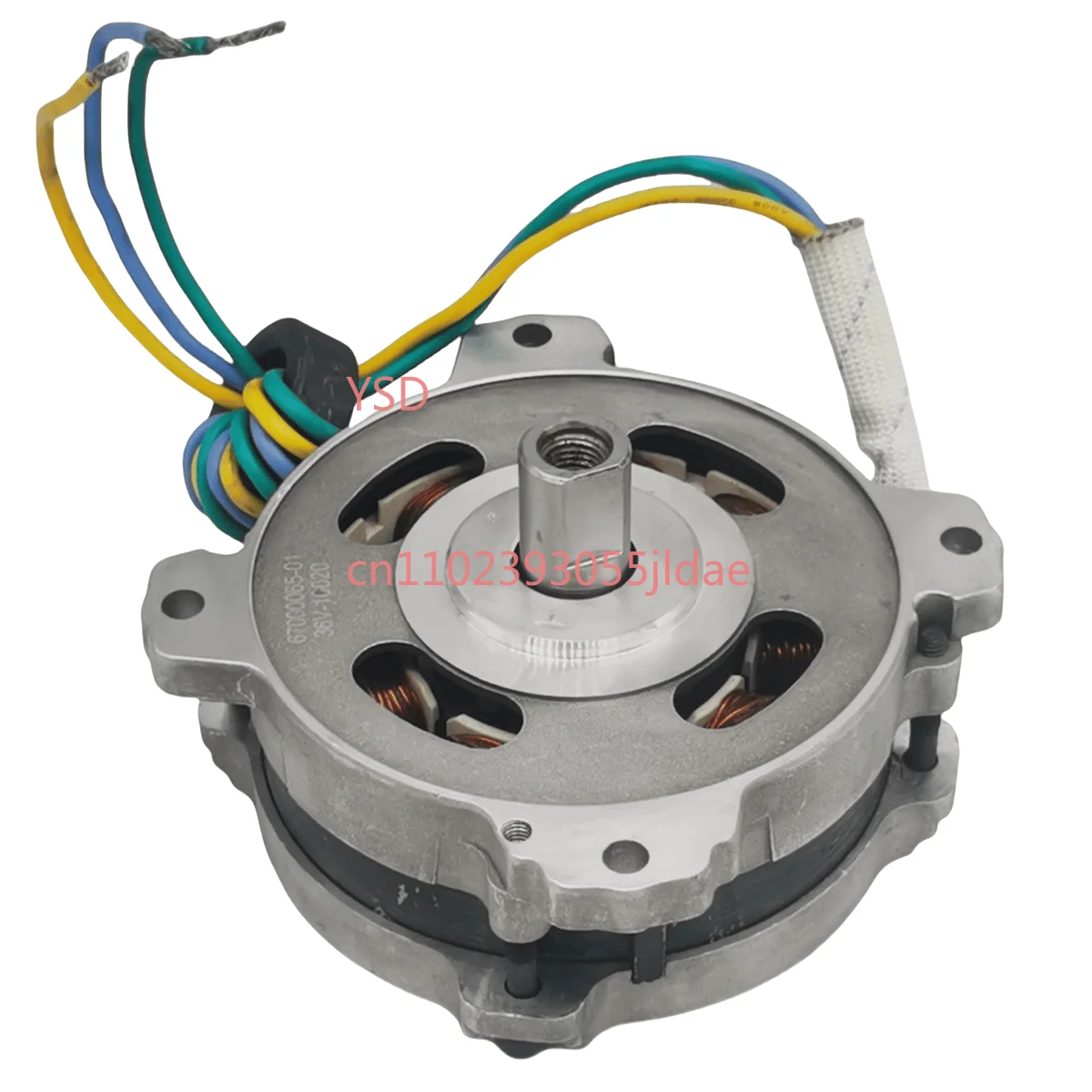High Torque Neodymium Brushless Motor 500W Multi Voltage 12V/24V/36V for DIY Mechanical Power Projects