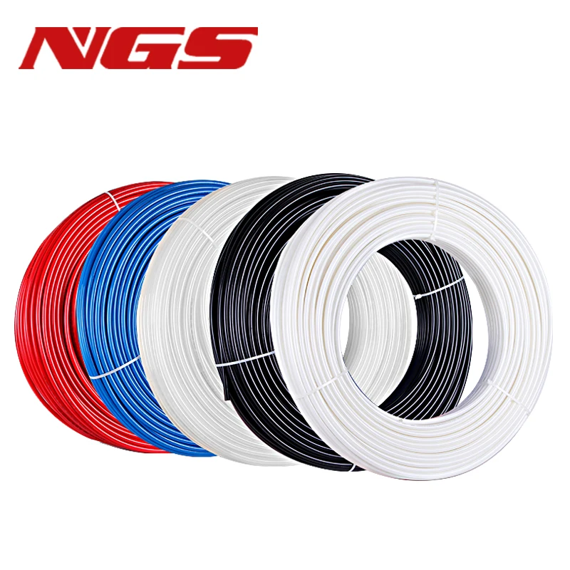 PTFE Tube High Temperature Pressure Resistant Polytetrafluoro Ethylene Tubing Black Clear 2 3mm 4mm 6 8mm 10mm 3D Printer Parts