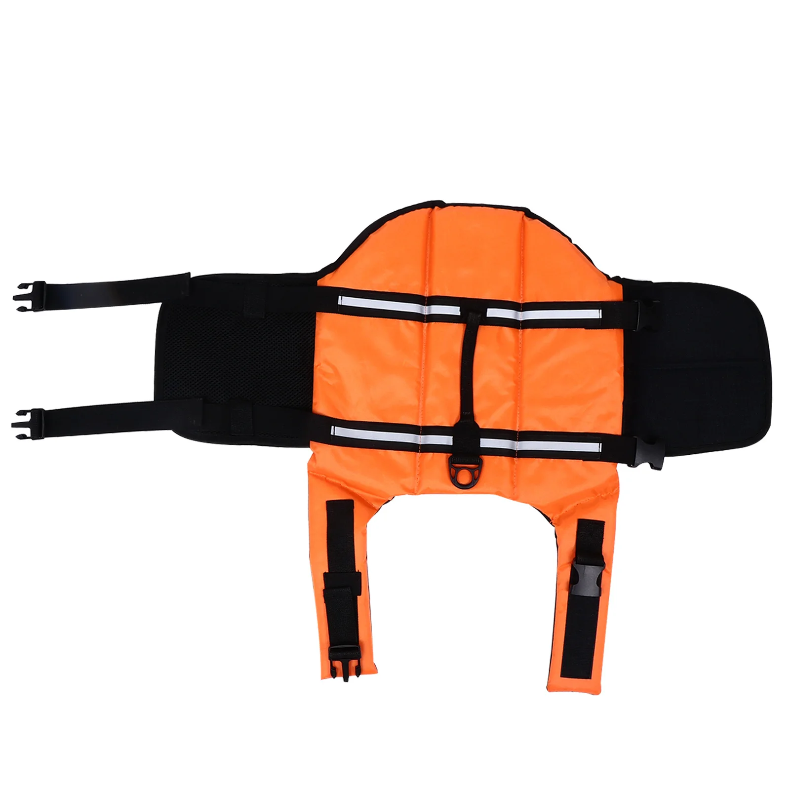 

Pet Life Vest Dog Swimsuit Reflective Strips Handles Quick Release Buckles Flotation Pool Beach Boating