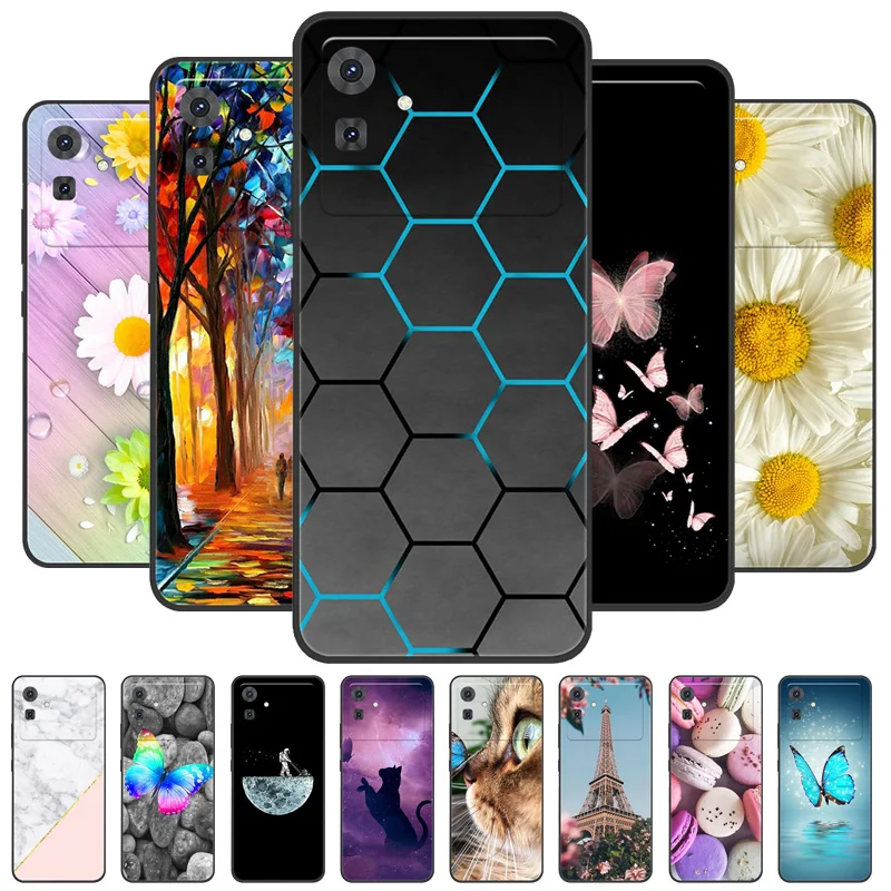 For Cubot Note 21 Case Note21 Cool Painted Silicone TPU Soft Cover for CUBOT Note 21 4G Global Cases Full Protective Phone Shell