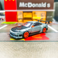 Rare Mini GT 1:64 Silvia S15 D-MAX 1/64 Varnish Diecast Car Model（No box）