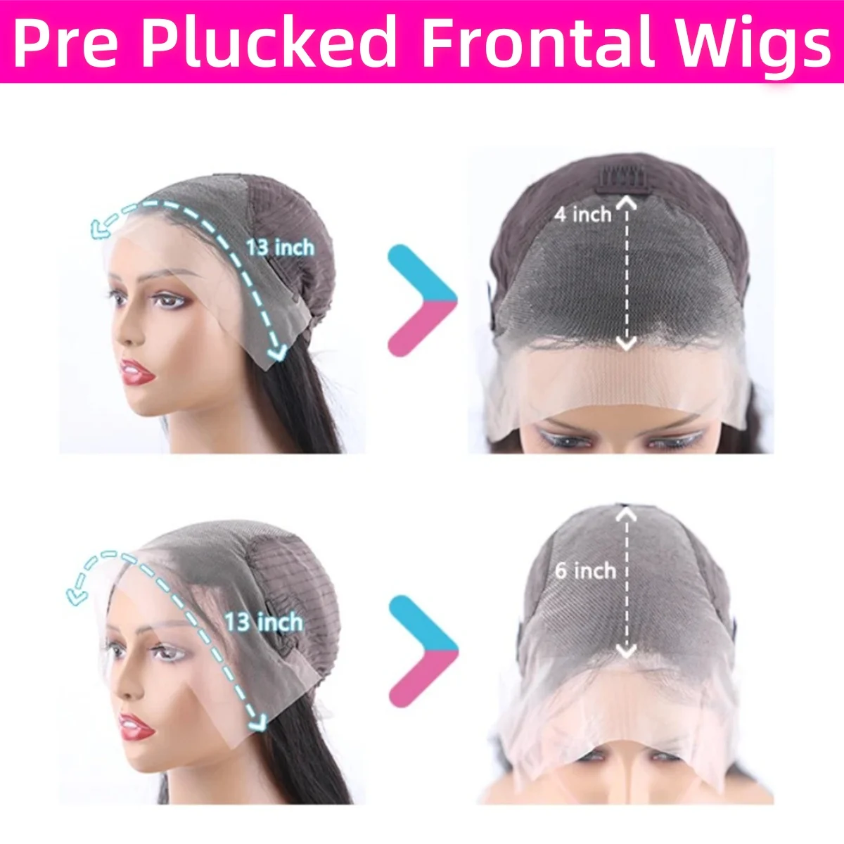 Rechte 13×6 Lace Front Pruiken Menselijk Haar Natuurlijke Kleur 13×4 Kant Frontale Pruik 220 Dichtheid Pre geplukt Transparante Pruiken Voor Women1B