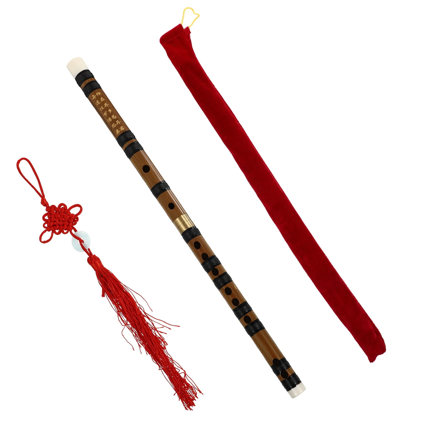 

Bitter Bamboo Flute Chinese Flutes for Beginners Instrument Musical Instruments Kids Aldult Student