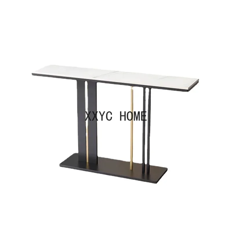 Display Black Console Tables Kitchen Home Commercial Desk Bar Counter Design Lectern Podium Mostrador Negocio Decoration