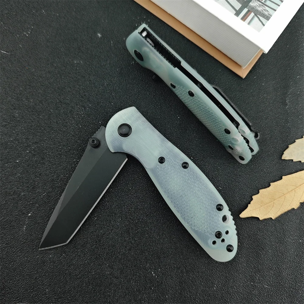 G10 Handles BM 577 Mini-Griptilian Folding Pocket Knife D2 Tanto Blade  Outdoor Camping Hunting Tactical EDC Tools Fruit Knives