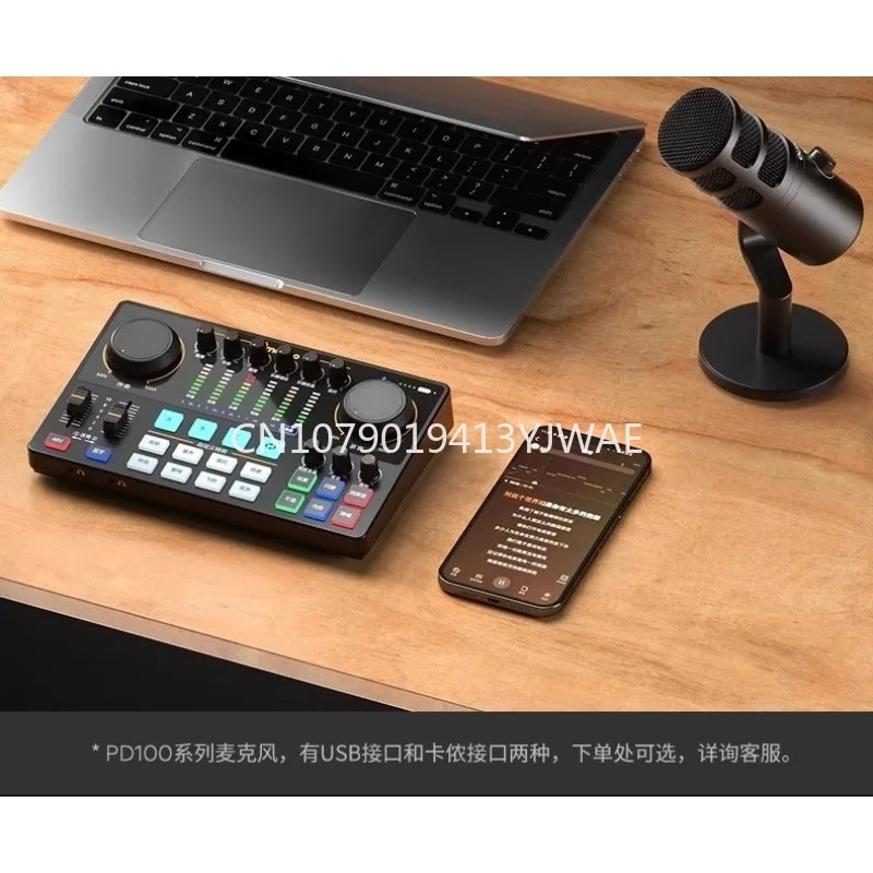 ميكروفون، تسجيل الهاتف المحمول، كمبيوتر الدبلة، الغناء المباشر لسطح المكتب، ميكروفون سلكي احترافي