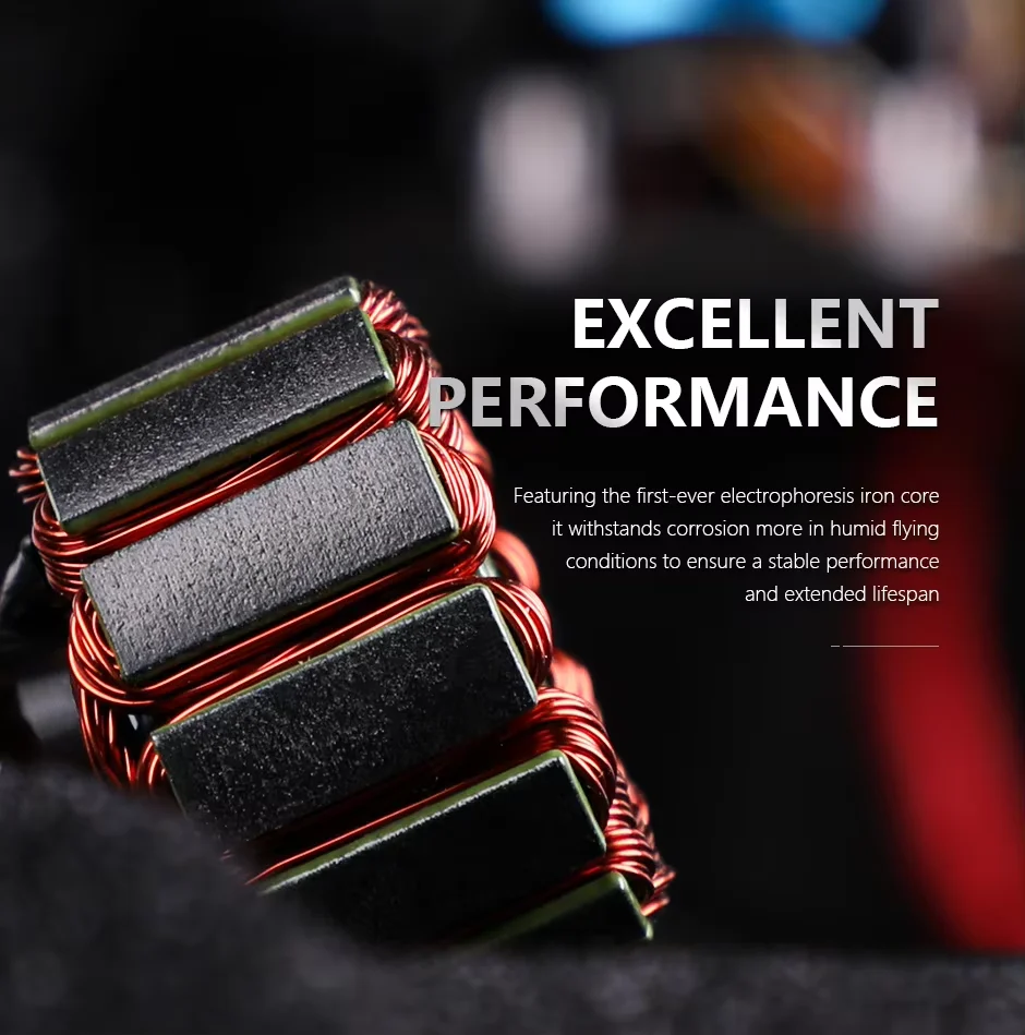 YAHREE CY3120 12N14P ブラシレスモーター FPVドローン用 500KV 700KV 9～11インチプロペラ アクティブ冷却システム 金属素材