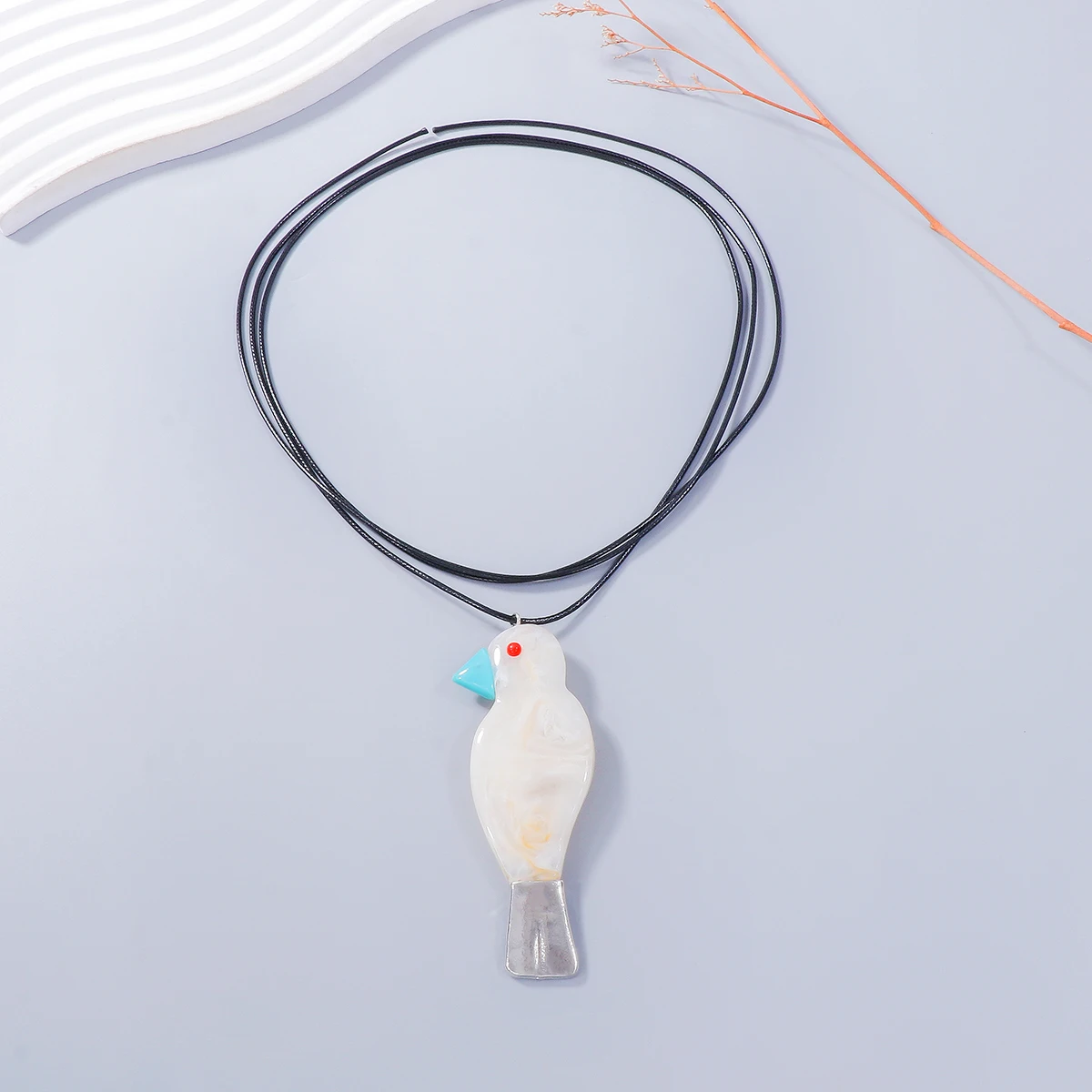 2024 New ZAA Fashion Jewelry Necklaces for Women Cute Birds Parrot Pendant Necklace Girls Holiday Party Gifts Wholesale