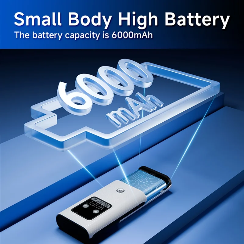 A69Z Backup Power Bank 4G Lte Router Wireless Wifi Portable Modem Mini Outdoor Hotspot Pocket Mifi 150Mbps Sim Card Slot