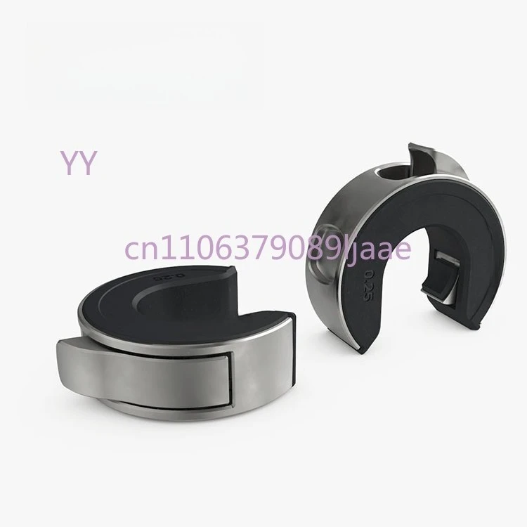 

One-Handed Quick Lock Magnetic Collar 3s Install/Remove Anti-Slip Barbell Accessory Home Use