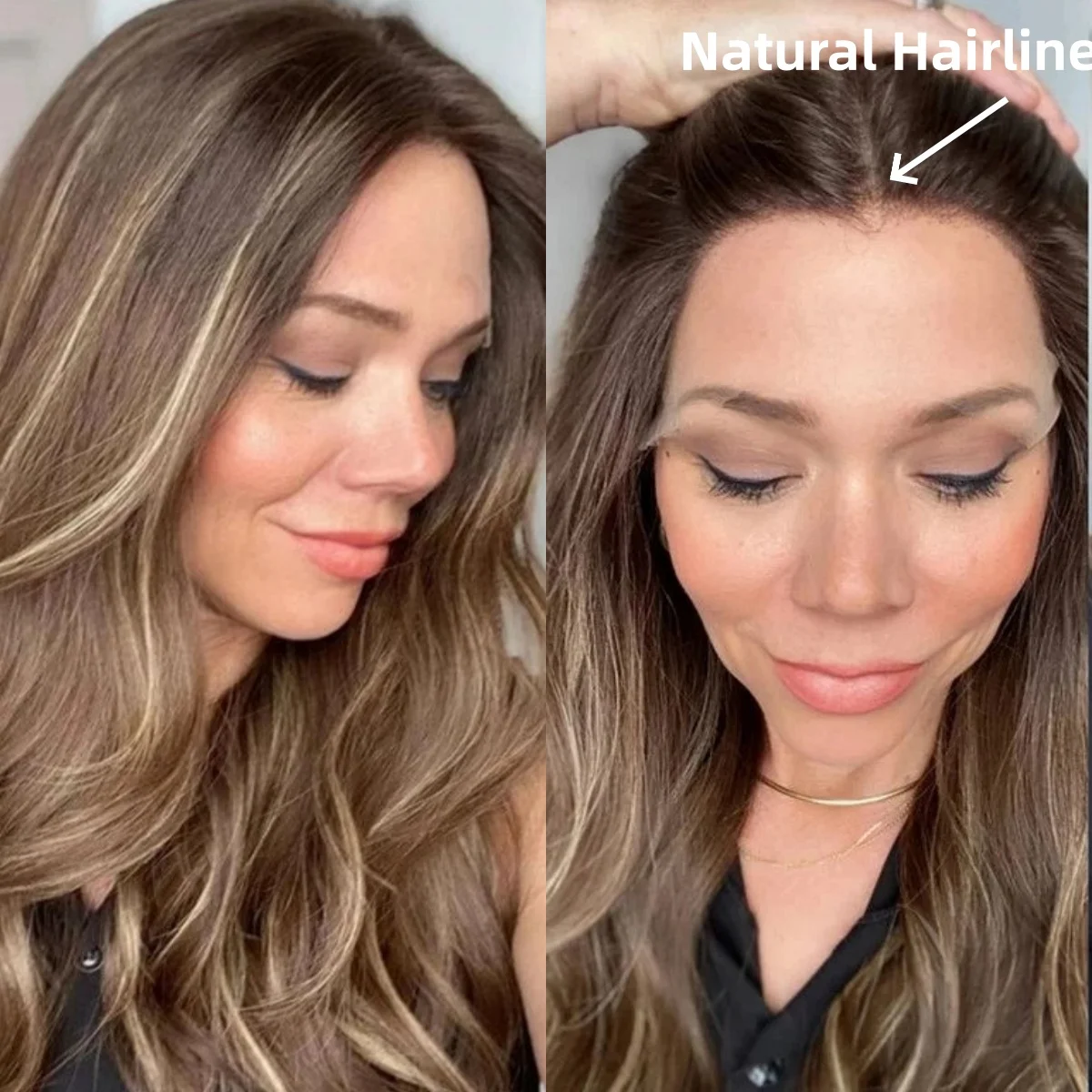 : Parrucche miste sintetiche (per bianchi)